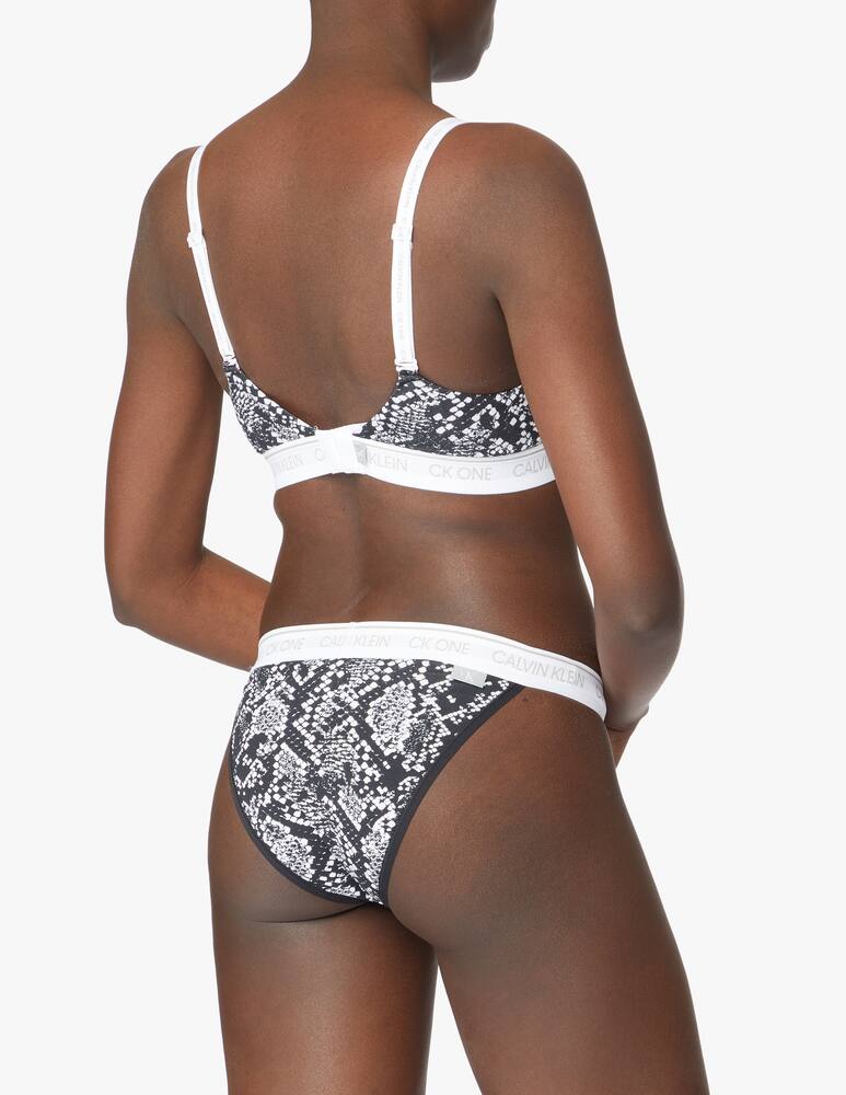 rinascente Calvin Klein Bralette a fascia con imbottitura leggera - nero