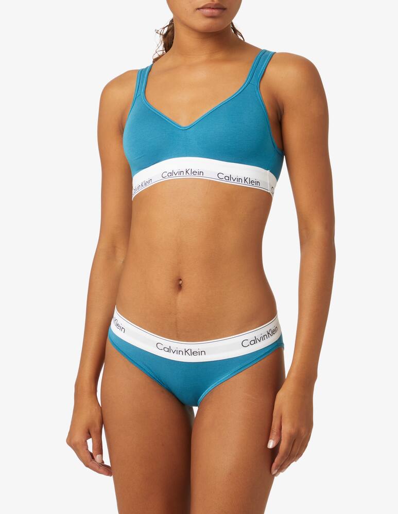 rinascente Calvin Klein Bralette con incrocio sul retro - blu