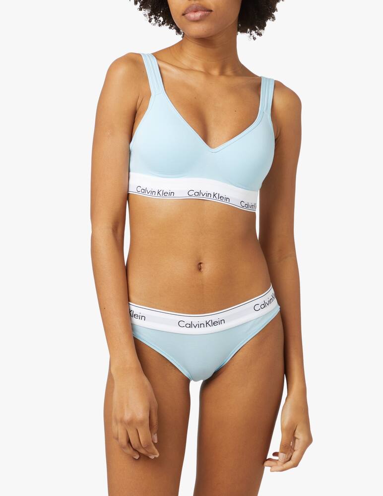 rinascente Calvin Klein Bralette con incrocio sul retro - blu