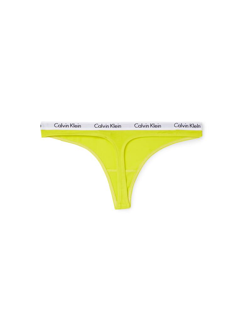 rinascente Calvin Klein Cotton blend thong - yellow