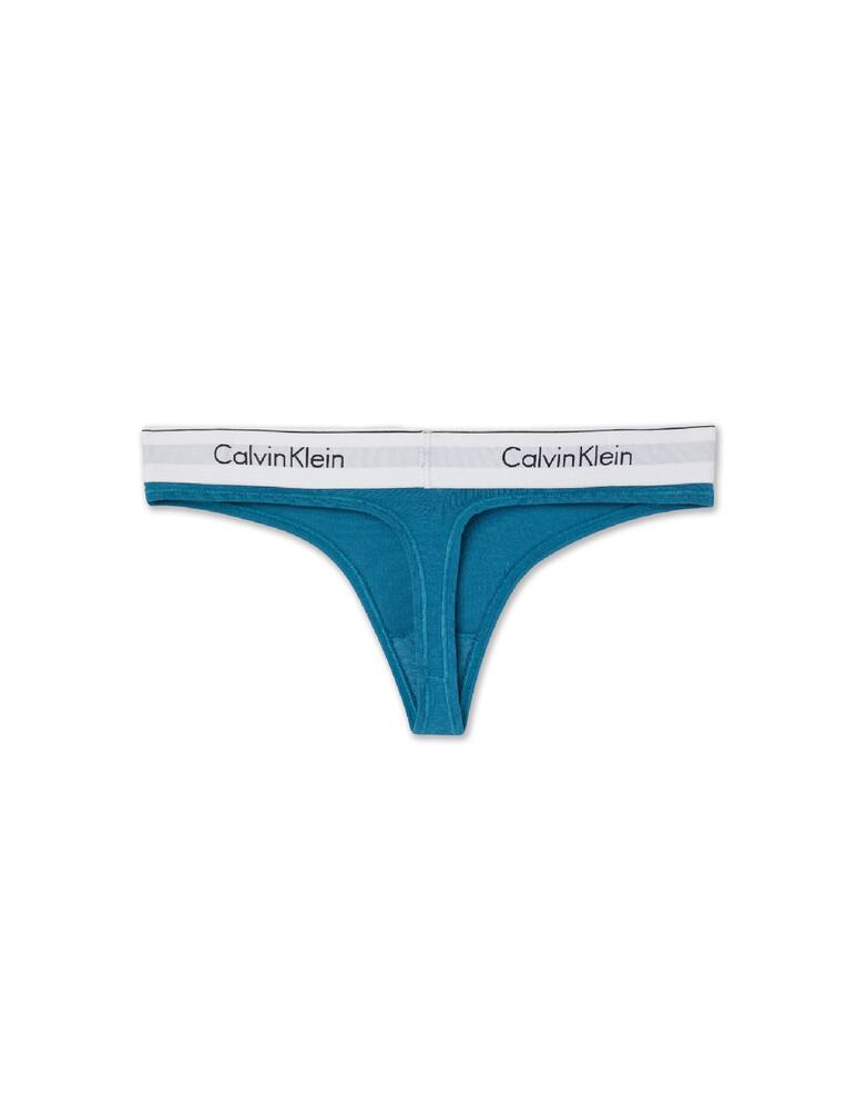 rinascente Calvin Klein Perizoma in misto cotone - blu