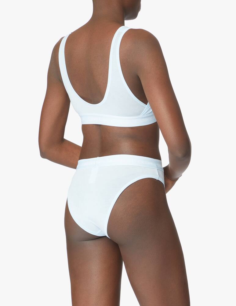 rinascente Calvin Klein Tanga sgambato - blu