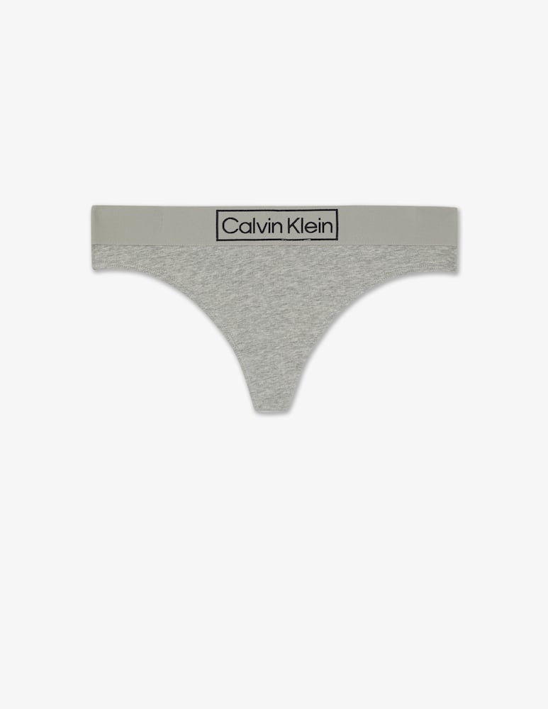 Calvin Klein Thong Reimagined Heritage - picture 1 Calvin Klein Thong Reimagined Heritage - picture 1
