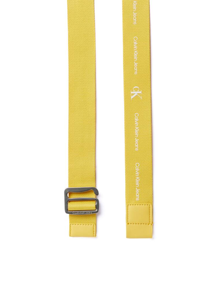 rinascente Calvin Klein Webbing belt with logo - yellow
