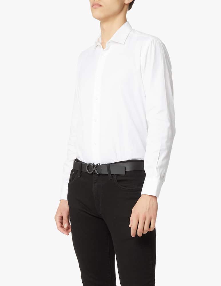 rinascente Calvin Klein Cintura regolabile e reversibile ck vegan - nero