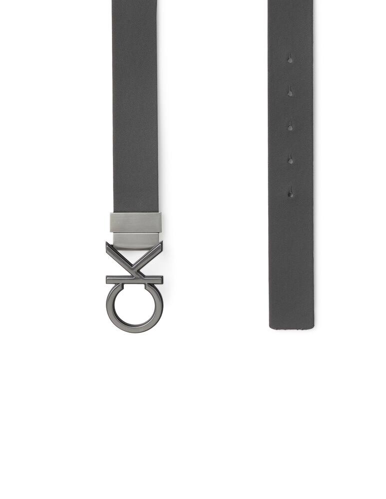 rinascente Calvin Klein Cintura regolabile e reversibile ck vegan - nero