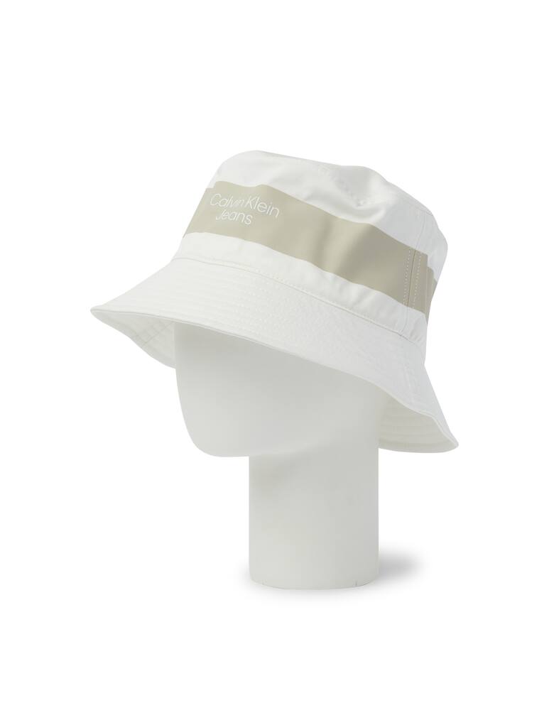 rinascente Calvin Klein Jeans Cotton bucket hat - white