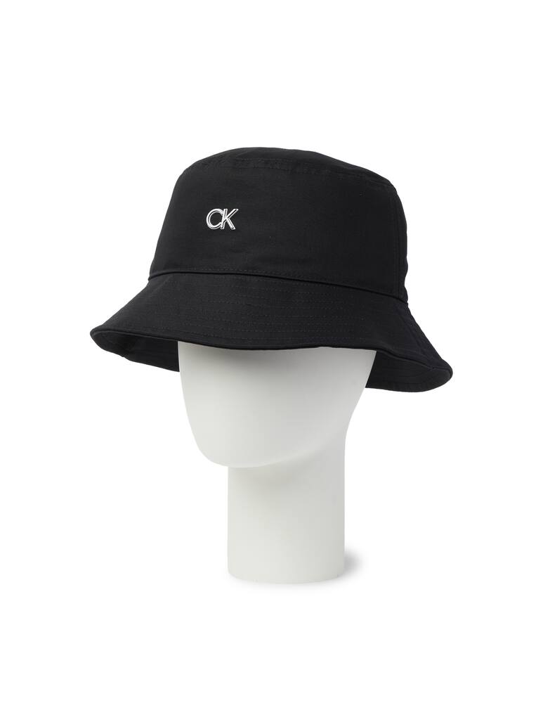 rinascente Calvin Klein Bucket ck outlined hat - black