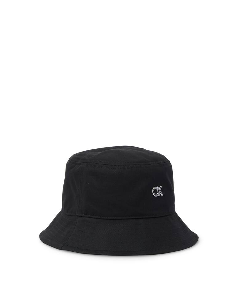 rinascente Calvin Klein Bucket ck outlined hat - black