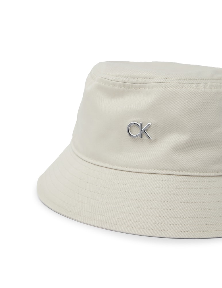 rinascente Calvin Klein Bucket ck outlined hat - beige