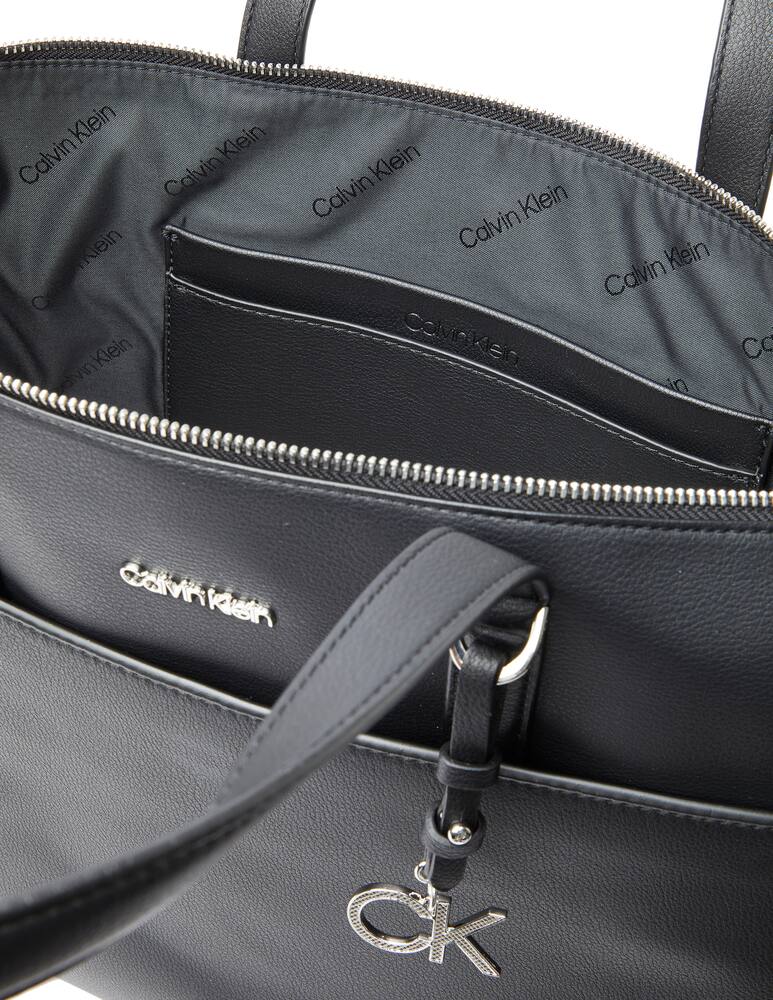 rinascente Calvin Klein Borsa shopper con logo - nero