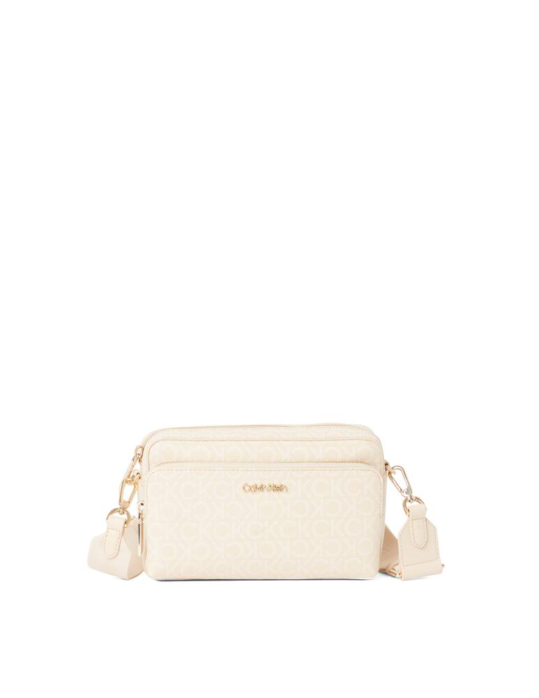 rinascente Calvin Klein Crossbody bag with logo - beige