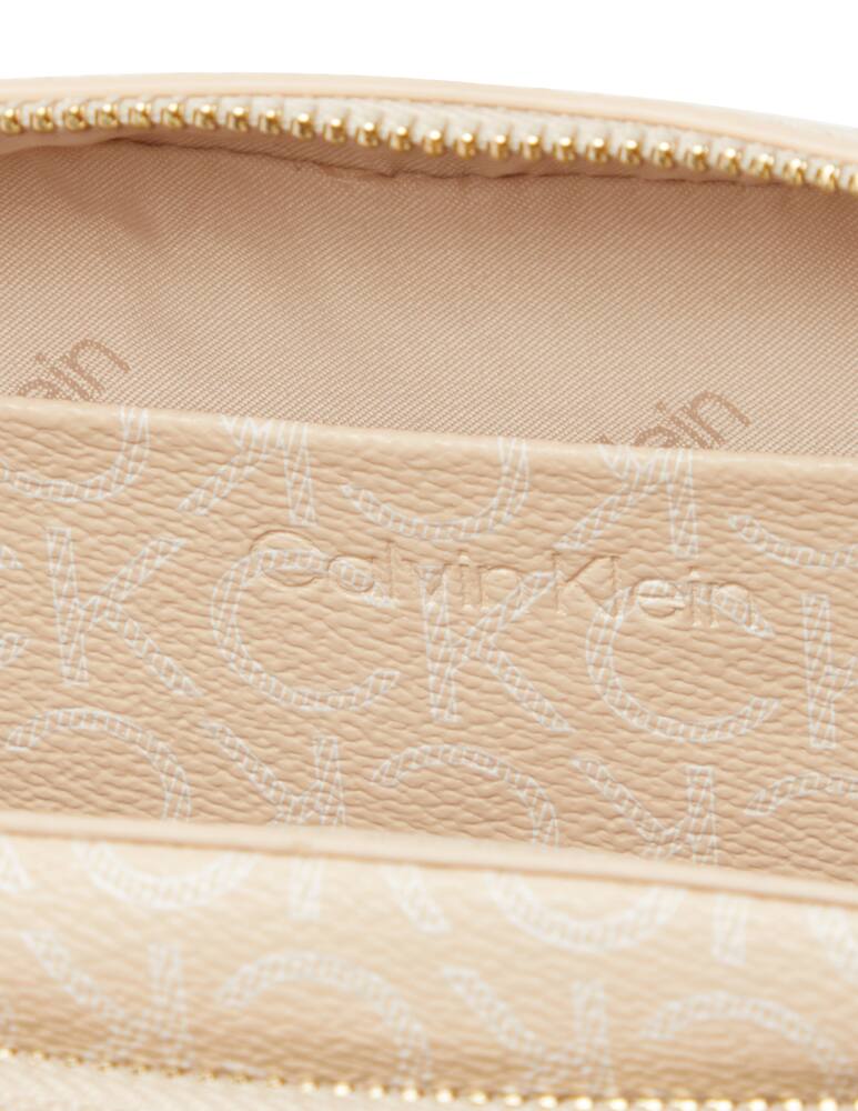 rinascente Calvin Klein Crossbody bag with logo - beige