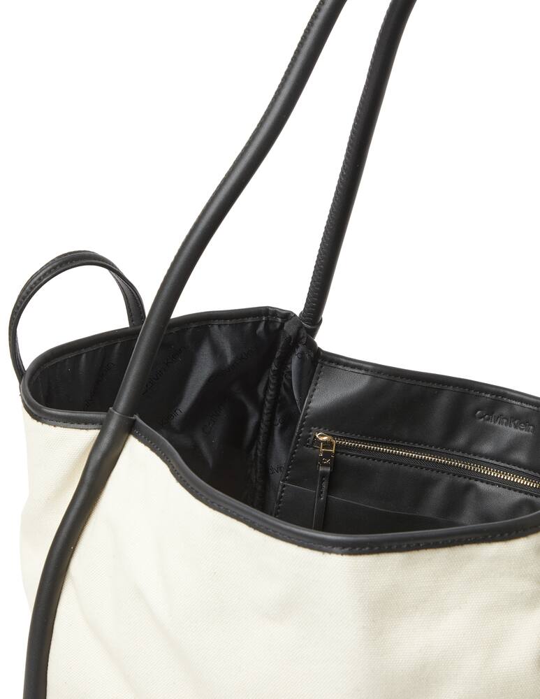 rinascente Calvin Klein Tote bag with logo - beige