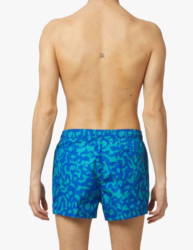rinascente Calvin Klein Costume boxer corto stampa macul ck one - multicolor