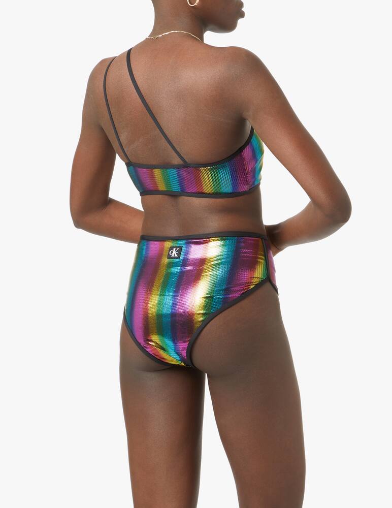 rinascente Calvin Klein Slip Bikini a vita alta - nero