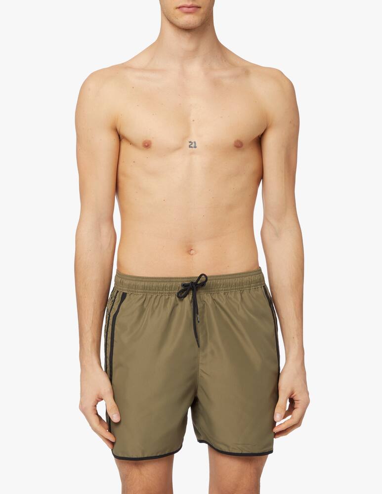 rinascente Calvin Klein Costume boxer ck one monogram tape - verde