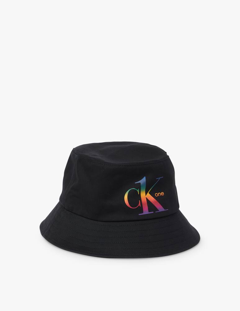 rinascente Calvin Klein Bucket hat in cotton - black