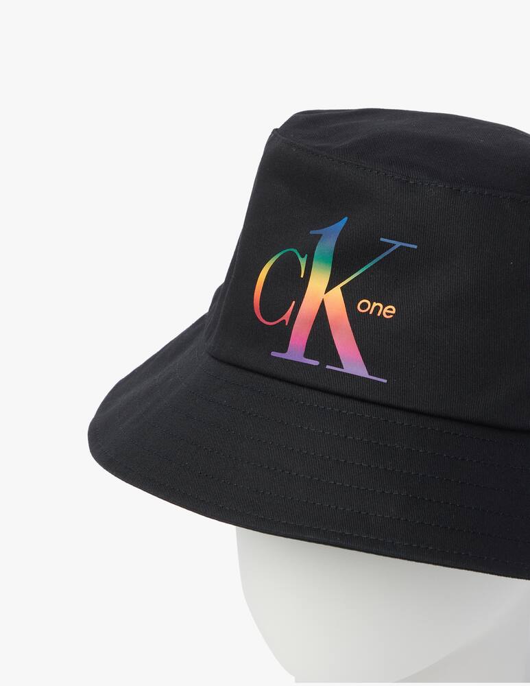 rinascente Calvin Klein Bucket hat in cotton - black