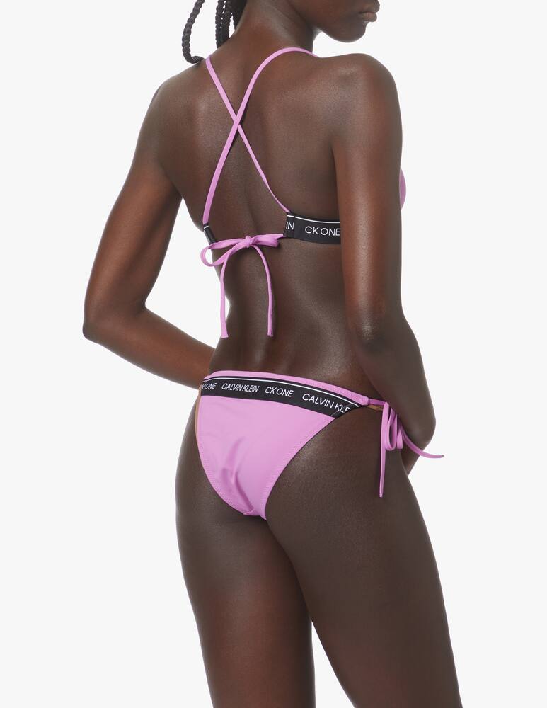 rinascente Calvin Klein Top bikini a triangolo - nero