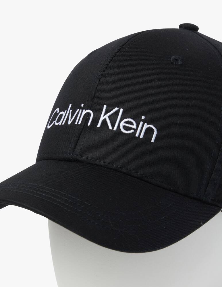 rinascente Calvin Klein Cappello con visiera in cotone - nero
