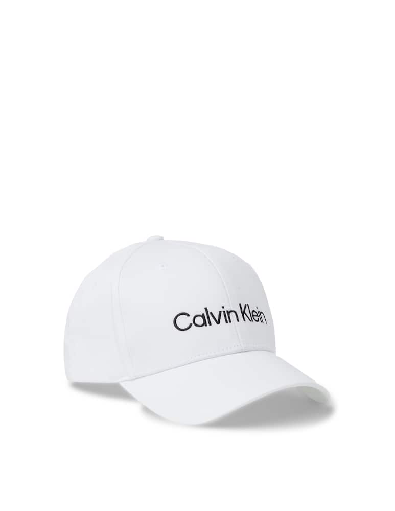 rinascente Calvin Klein Cappello con visiera in cotone - bianco