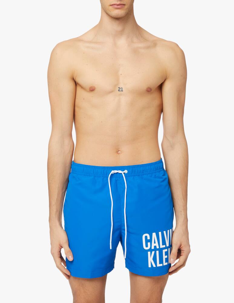 rinascente Calvin Klein Medium intense powe swimshorts - blue