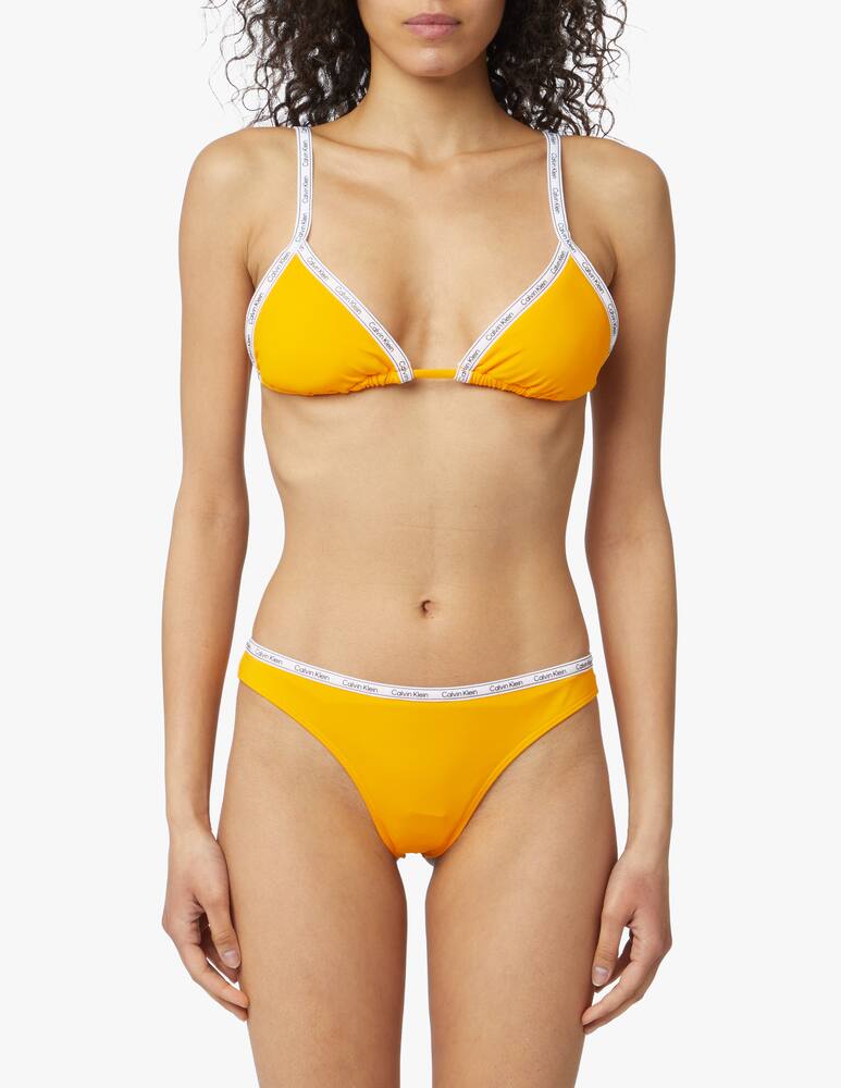 rinascente Calvin Klein Brazilian slip - yellow
