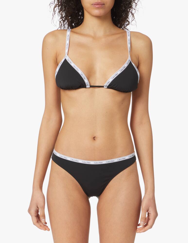 rinascente Calvin Klein Brazilian slip - black