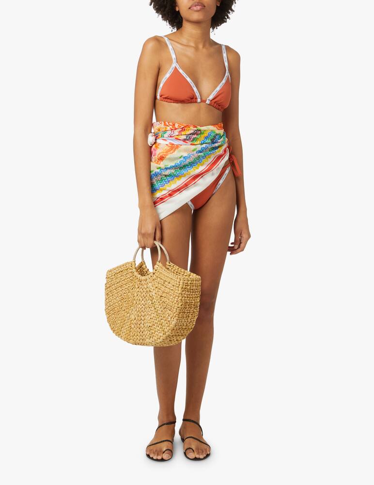 rinascente Calvin Klein Top Bikini a triangolo - arancione