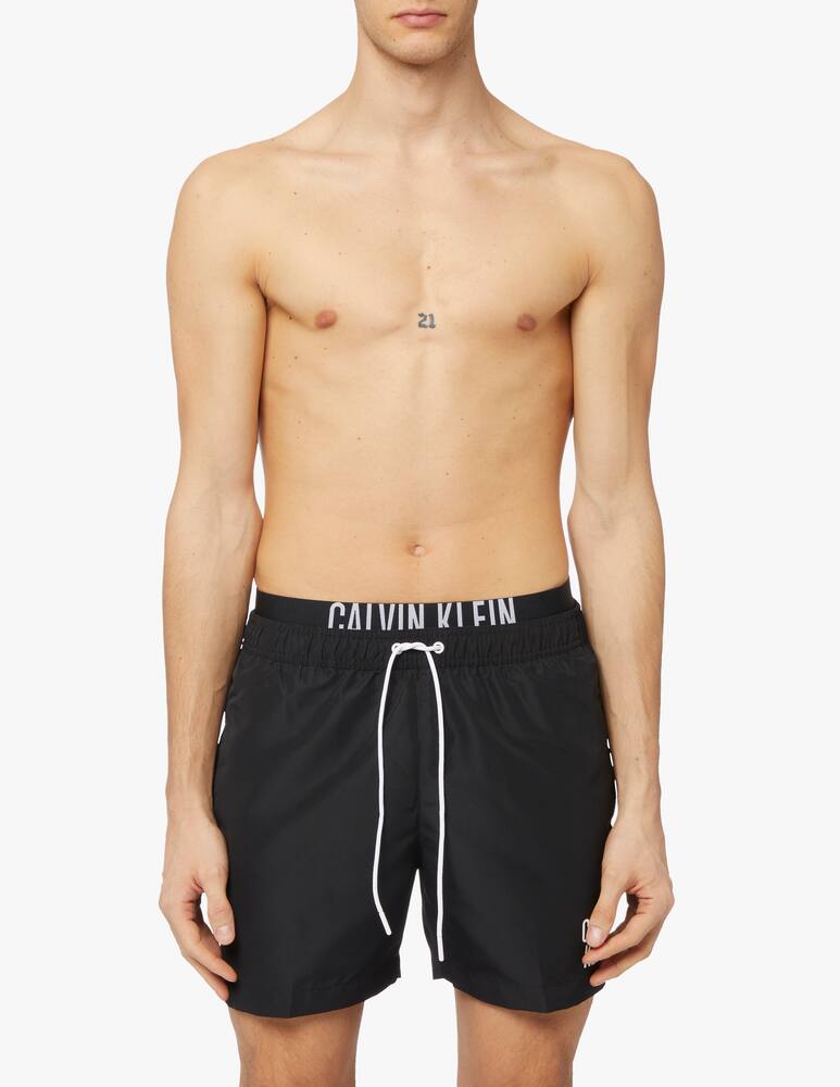 rinascente Calvin Klein Costume boxer medium double wb intense power - nero