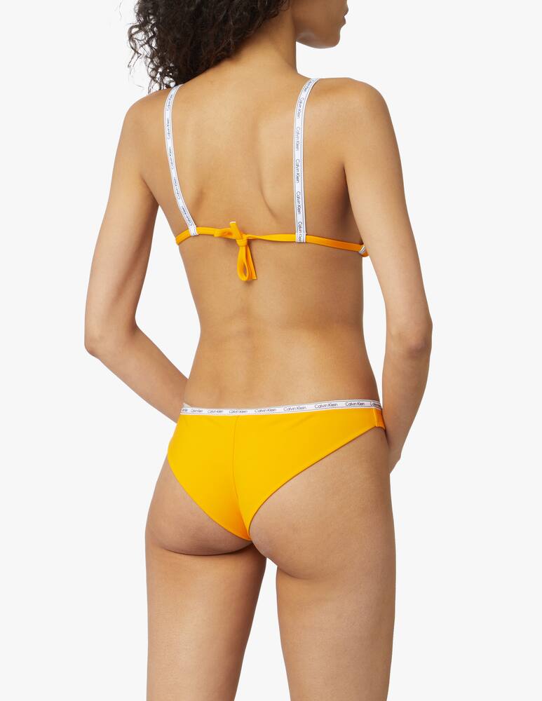 rinascente Calvin Klein Triangle bikini - yellow