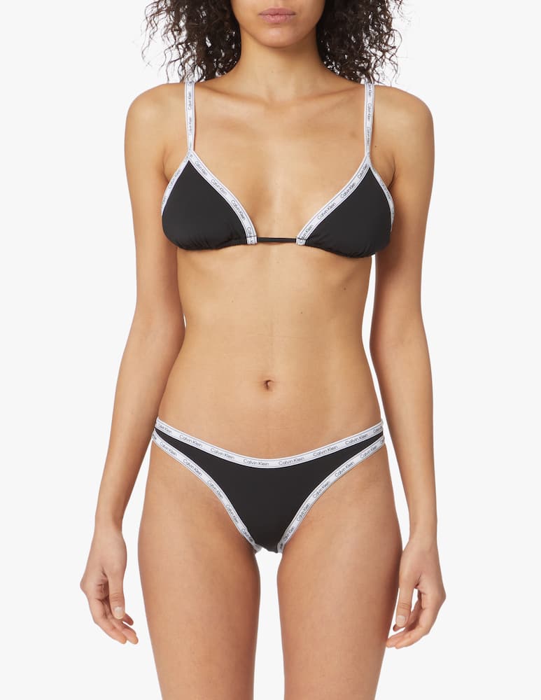 rinascente Calvin Klein Slip Bikini sgambato - nero