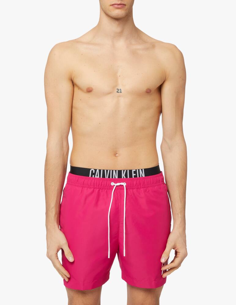 Calvin Klein Costume boxer medium double wb intense power - rosa - immagine 2 Calvin Klein Costume boxer medium double wb intense power - rosa - immagine 2