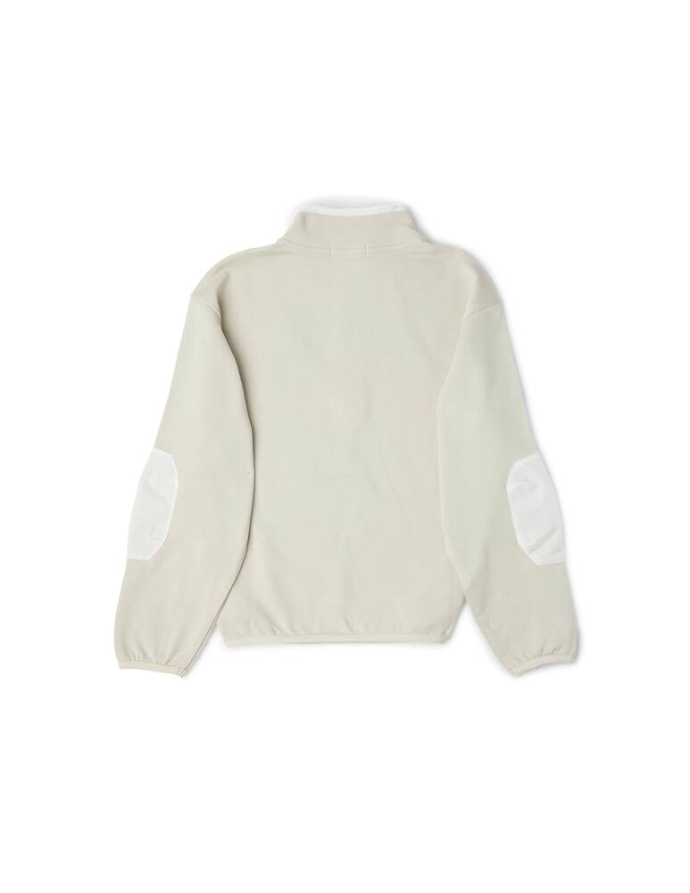 rinascente Calvin Klein Felpa con zip solar mix media - Beige