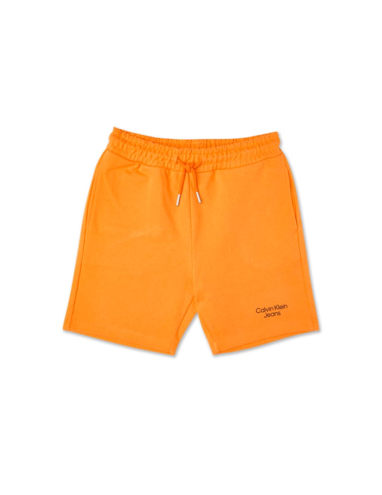 rinascente Calvin Klein Pantaloni stacked logo relaxed - Arancione