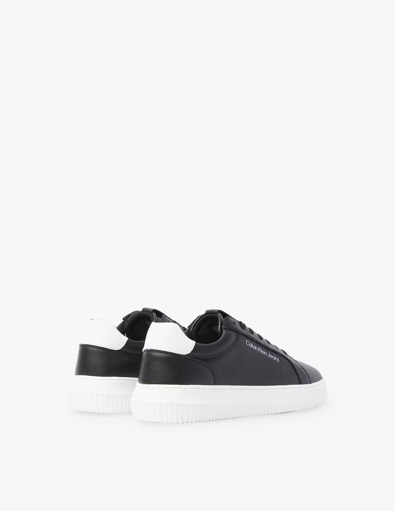 rinascente Calvin Klein Chunky cupsole leather sneakers - black