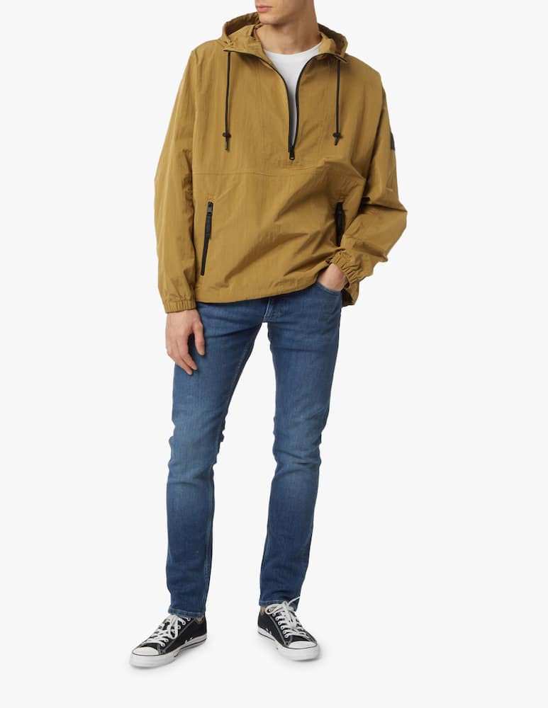 rinascente Calvin Klein Crinckle nylon anorak jacket - orange