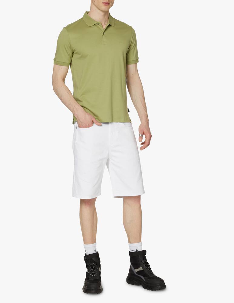 rinascente Calvin Klein Polo manica corta liquid touch - verde