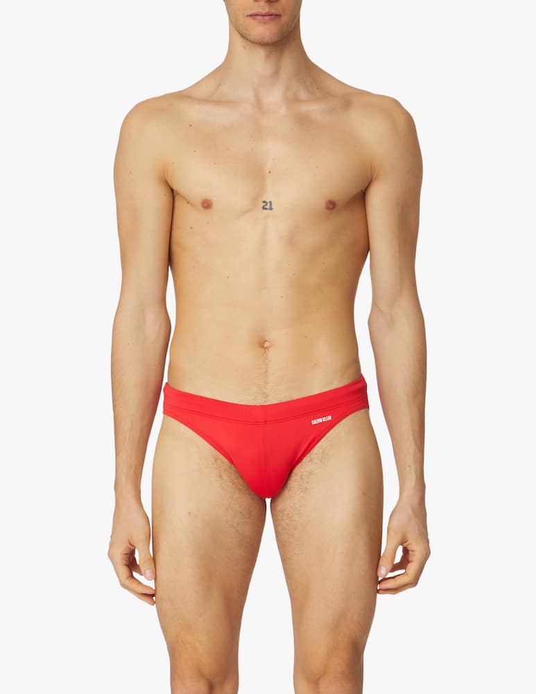 rinascente Calvin Klein Costume slip intense power - rosso