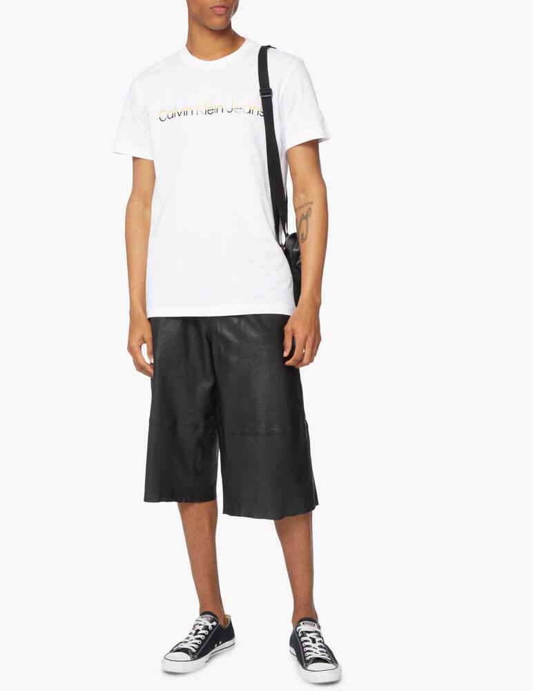 rinascente Calvin Klein Jeans Maglietta maniche corte mixed bicolor - bianco