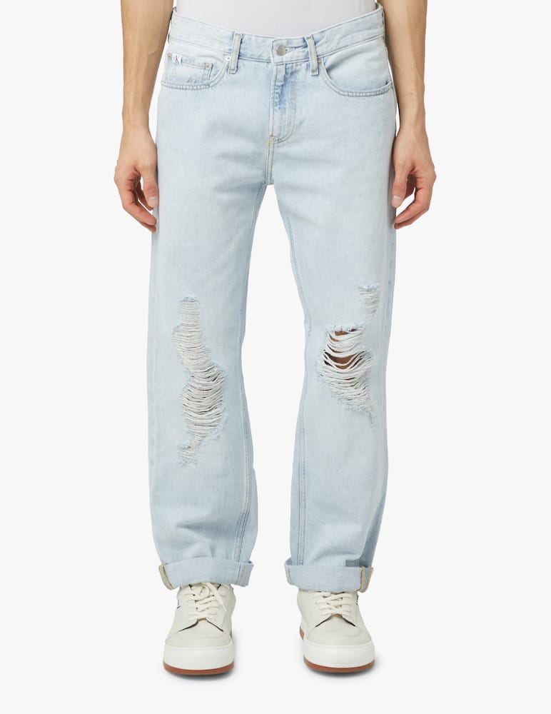 rinascente Calvin Klein Jeans Jeans 90s str loose ripped - light blue