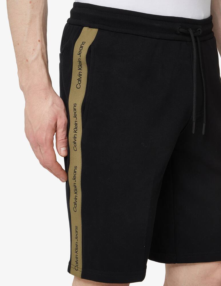 rinascente Calvin Klein Jeans Short felpa tape - black