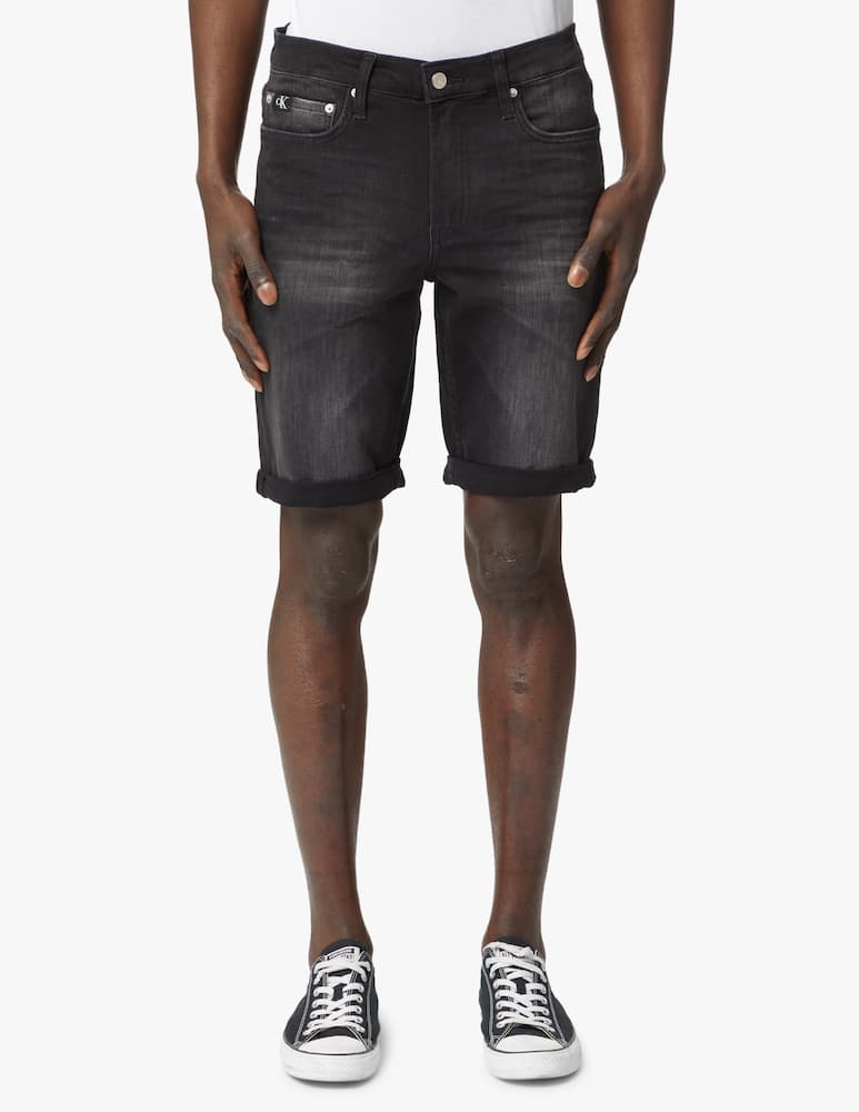 rinascente Calvin Klein Jeans Jeans short slim washed - black