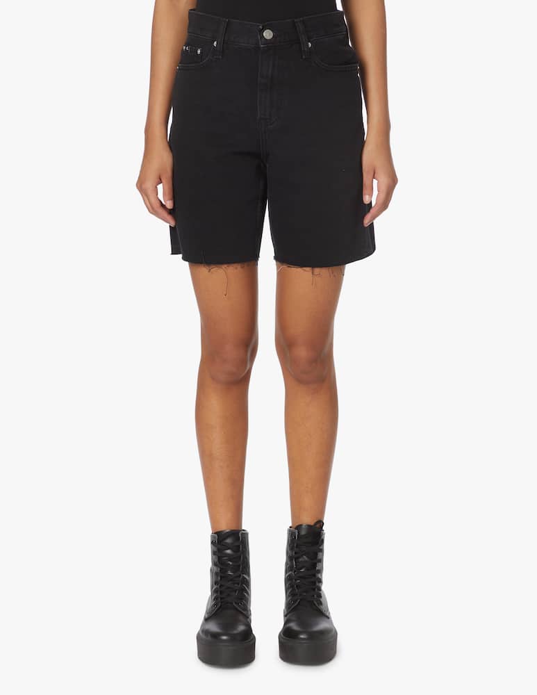 Calvin Klein Jeans Bermuda mom shorts - black - picture 2 Calvin Klein Jeans Bermuda mom shorts - black - picture 2
