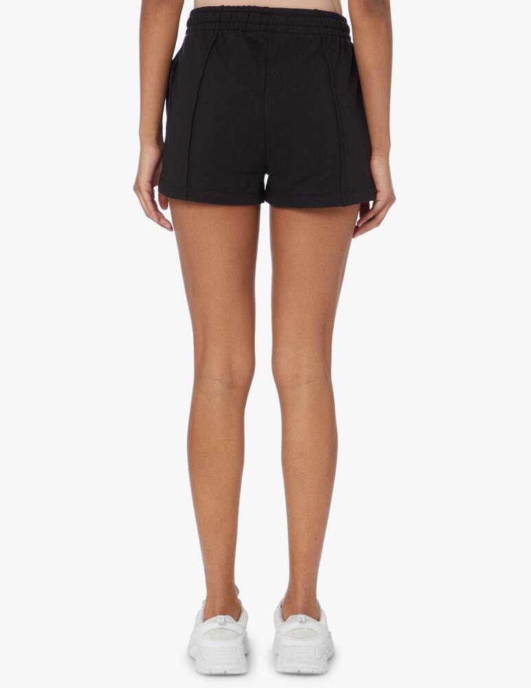 rinascente Calvin Klein Jeans Pantaloncino tuta con logo monogramma - nero