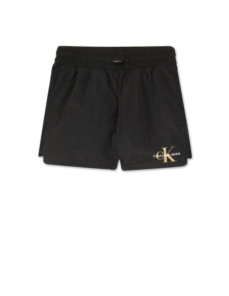 Calvin Klein Jeans Pantaloncini in tessuto stropicciato - nero - immagine 5 Calvin Klein Jeans Pantaloncini in tessuto stropicciato - nero - immagine 5