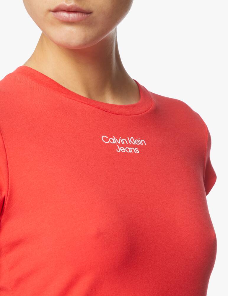 rinascente Calvin Klein Jeans T-shirt in cotone - arancione