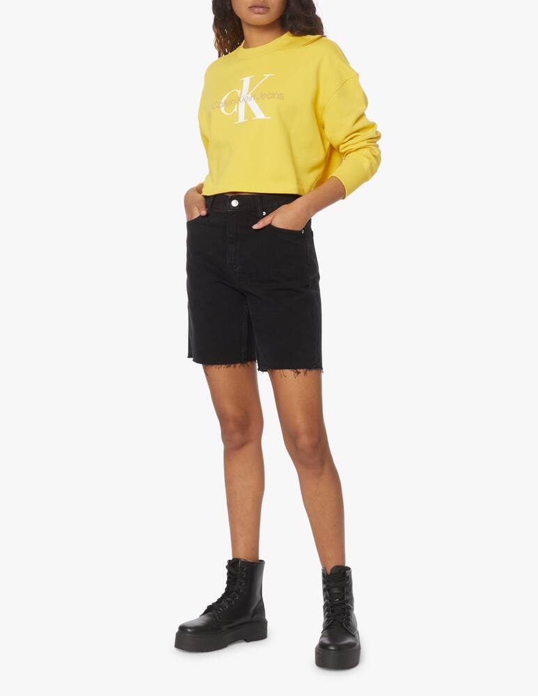 rinascente Calvin Klein Jeans Seasonal monogram sweatshirt - yellow