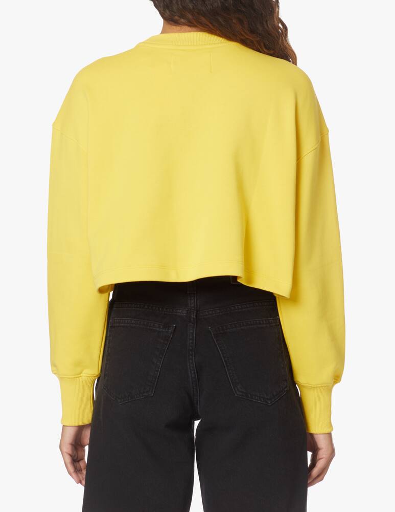 rinascente Calvin Klein Jeans Seasonal monogram sweatshirt - yellow